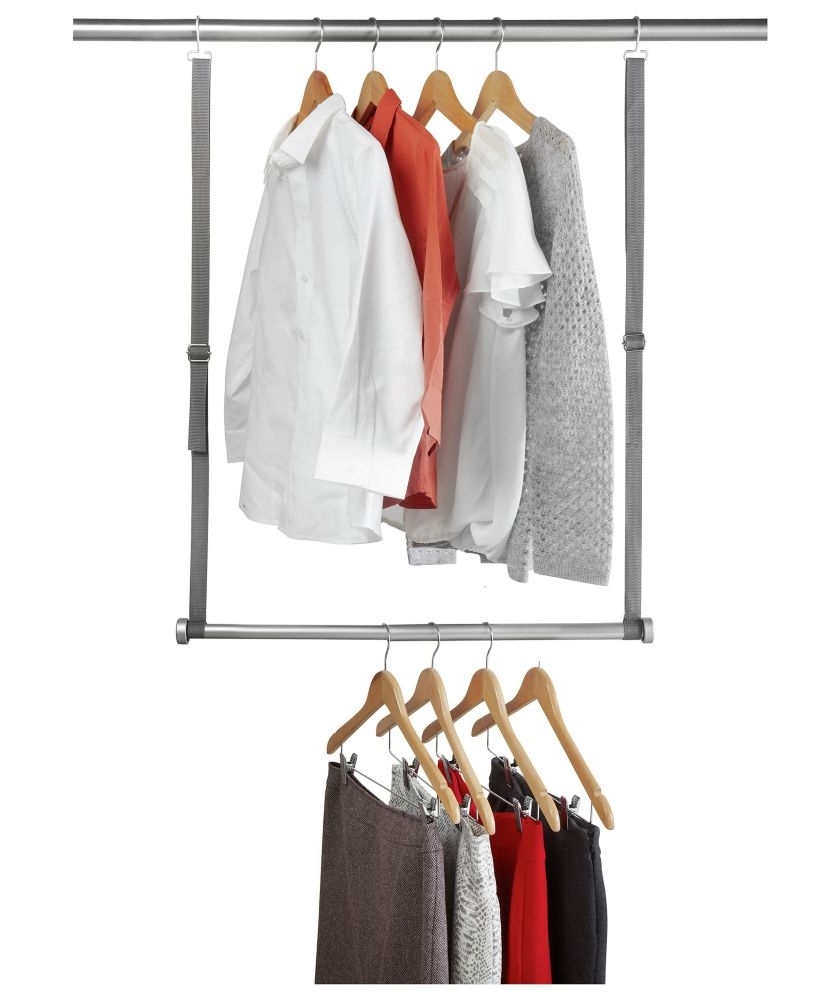 2017 Double Up Wardrobes Rails In Buy Double Up Wardrobe Storage Solution At Argos.co.uk – Your (Photo 1 of 15)