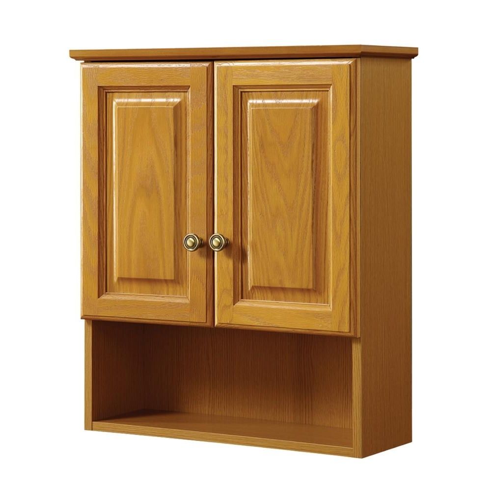 2018 Bathroom Wall Cabinets – Bathroom Cabinets & Storage – The Home Depot For Wall Cupboards (View 14 of 15)