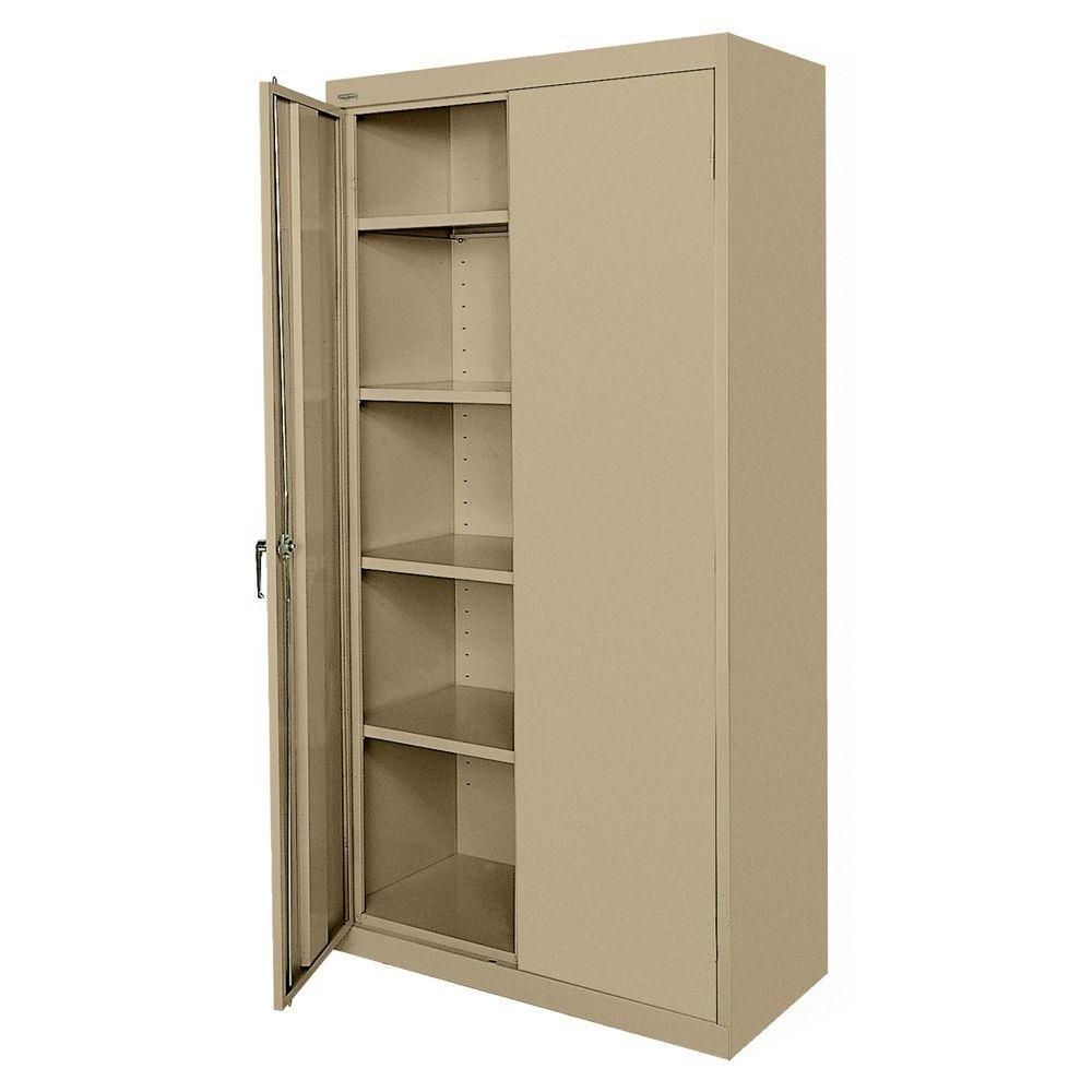 2018 Free Standing Storage Cupboards With Regard To Sandusky Classic Series 72 In. H X 36 In.w X 18 In (View 11 of 15)