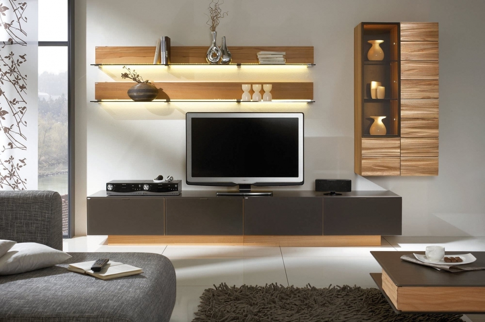 2018 Tv Wall Unit Best 19 Modern Tv Wall Units For Living Room Tv For With Regard To Modern Tv Wall Units (View 7 of 15)