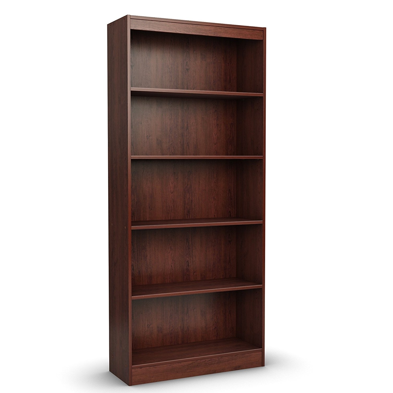 Amazon: South Shore Axess Collection 5 Shelf Bookcase, Royal Pertaining To Well Known Real Wood Bookcases (View 5 of 15)