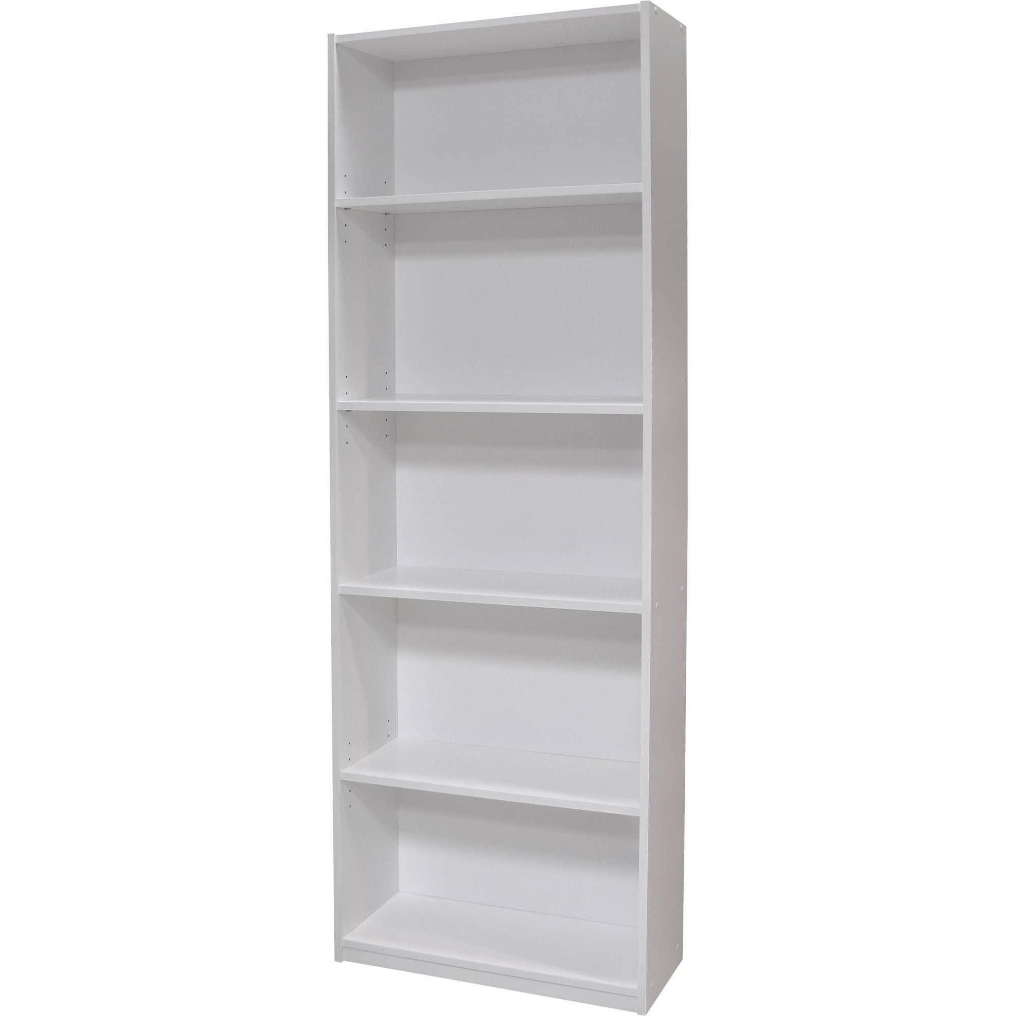 Ameriwood 5 Shelf Bookcases, Set Of 2 (mix And Match) – Walmart Regarding Well Known Walmart White Bookcases (View 4 of 15)