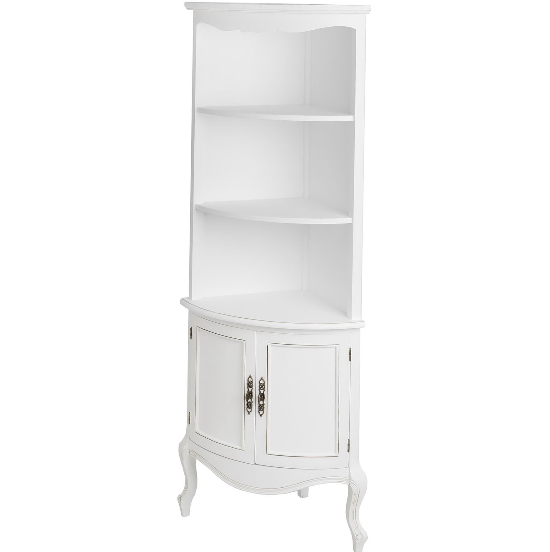 Antique White Bookcases Throughout Popular Bookshelf: Astounding Corner Bookcase White Bookcases For Sale (View 10 of 15)