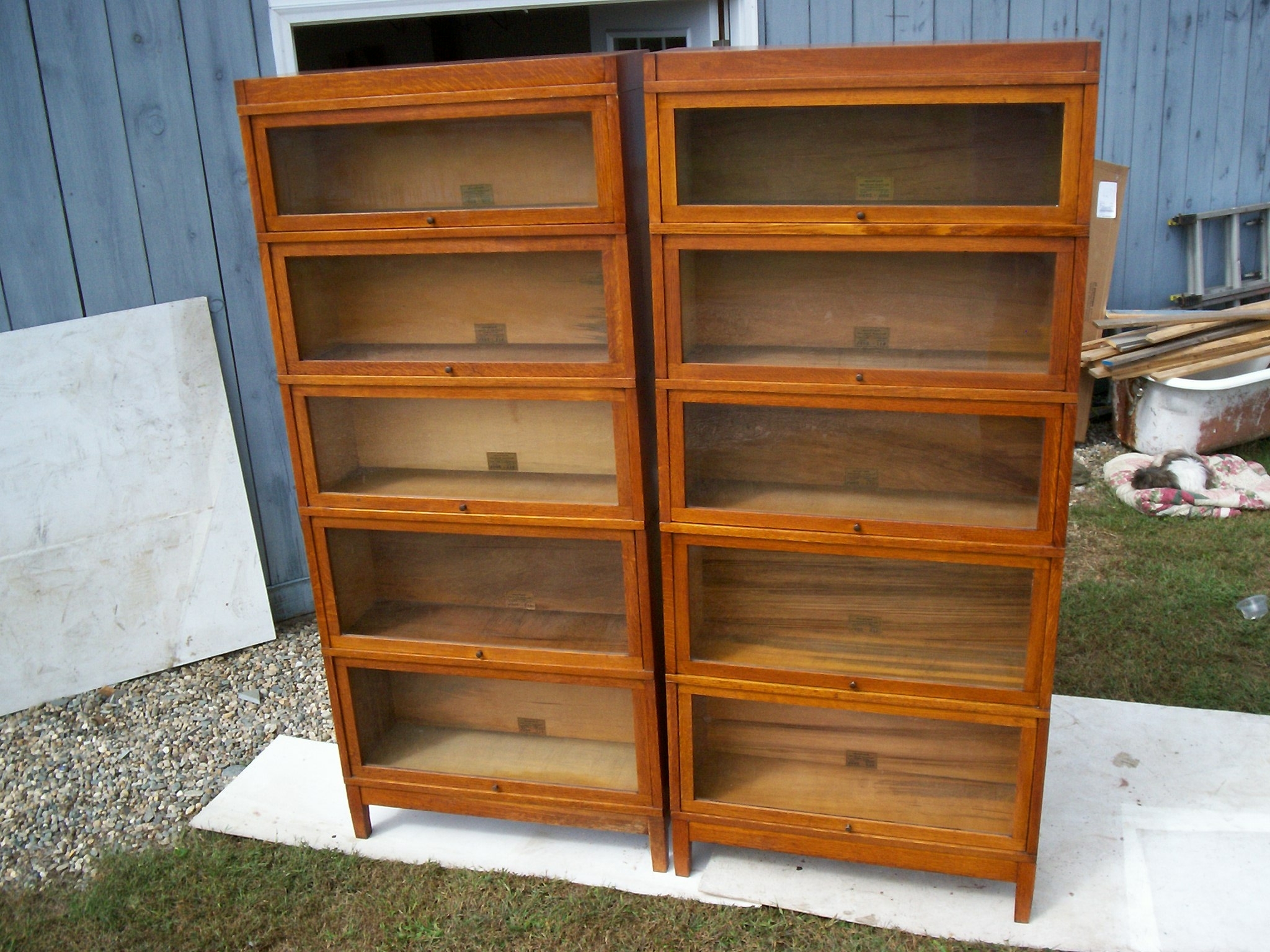 Barrister Bookcases With Regard To Trendy Furniture: Living Room Bookshelves With Barrister Bookcase (Photo 11 of 15)