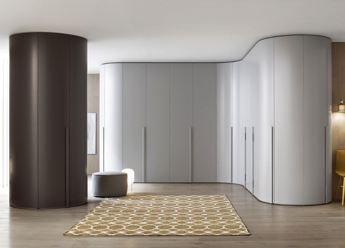 Featured Photo of The Best Curved Wardrobe Doors