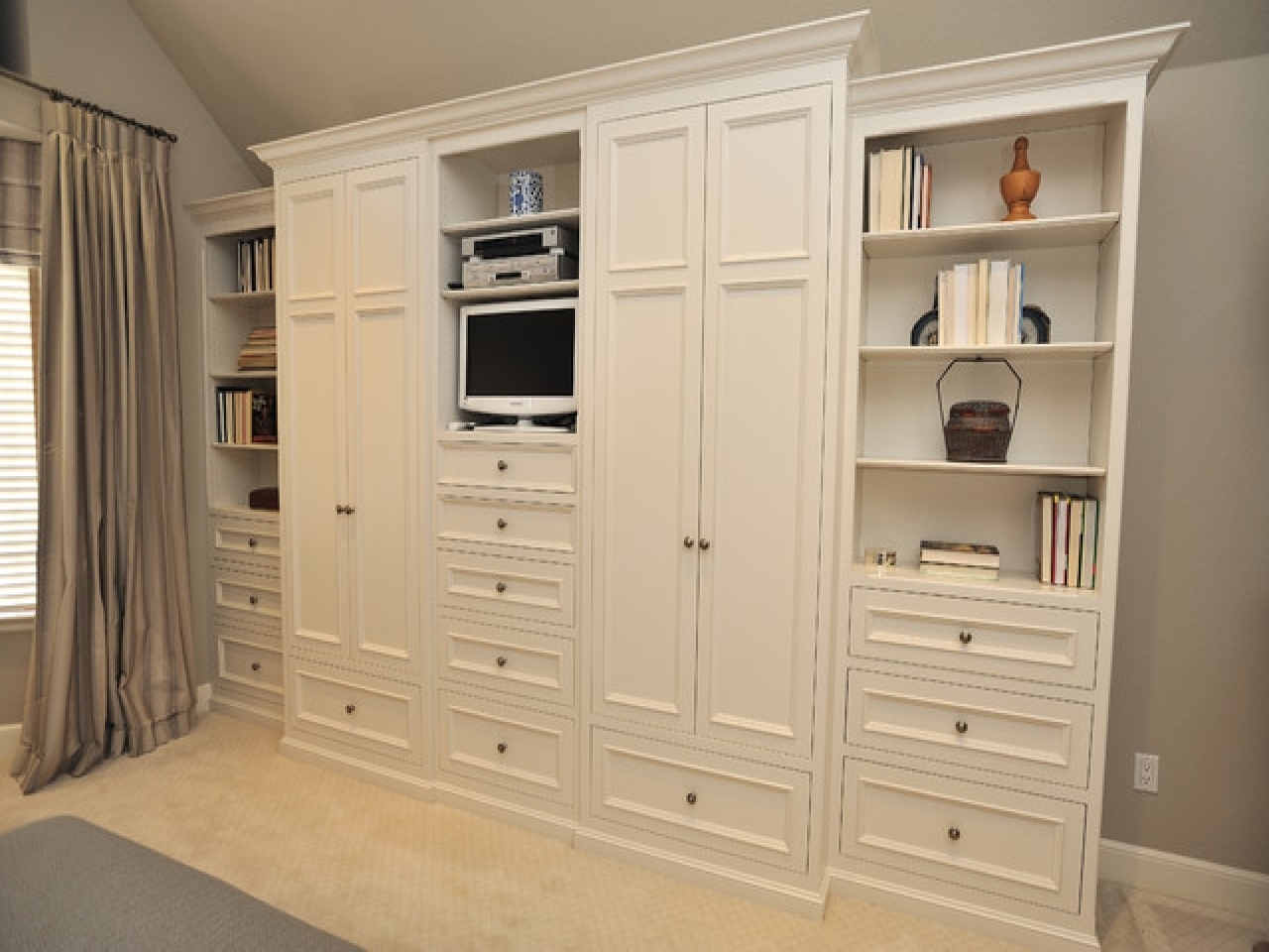 Bedroom Wardrobes Storages Inside Most Up To Date Storage : Small Space Storage Ideas Uk Bedroom Storage Ideas (Photo 1 of 15)