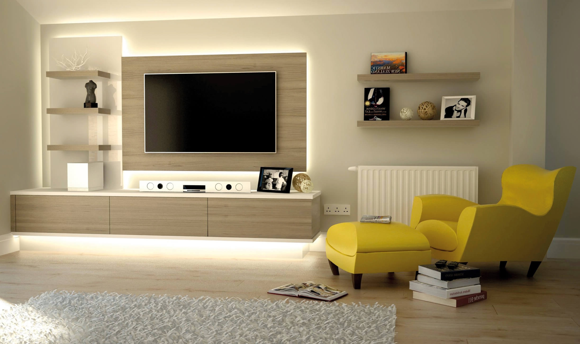 Bespoke Tv Stands With Best And Newest Bespoke Tv Cabinets Bookcases And Storage Units For Over Living (Photo 1 of 15)