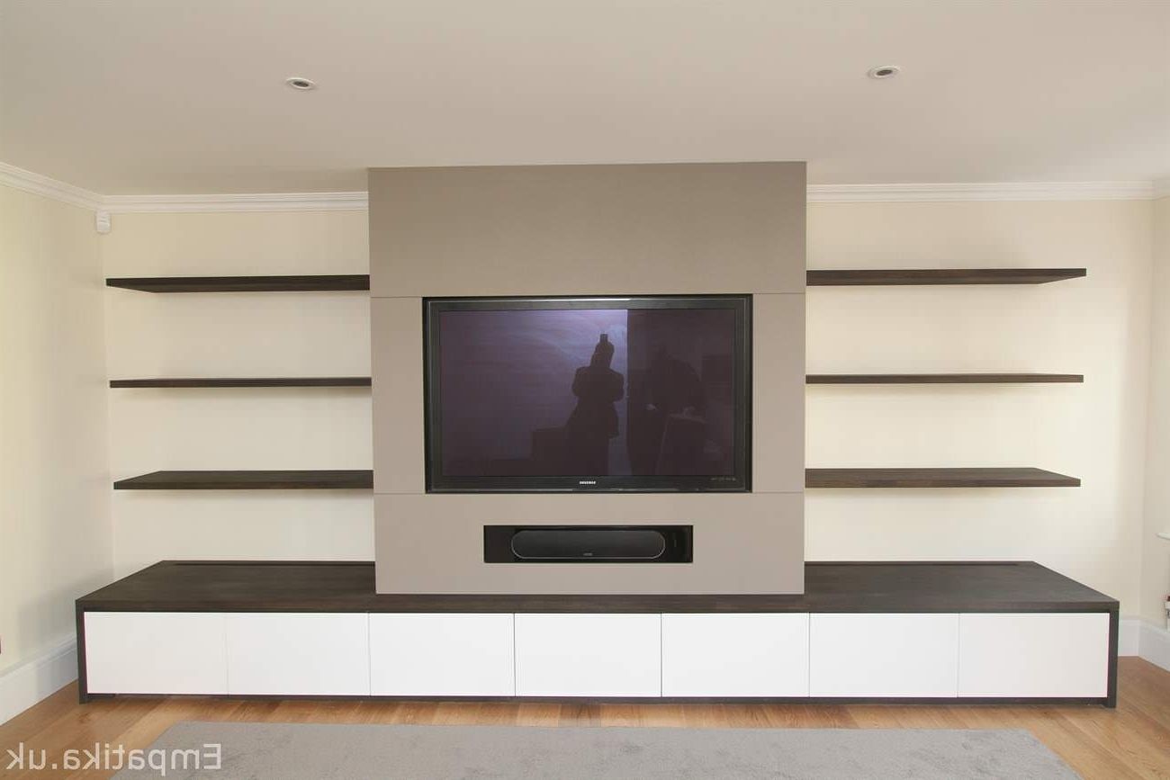 Best And Newest Bespoke Tv Units – Bespoke Media Units – Fitted Media Units (View 12 of 15)