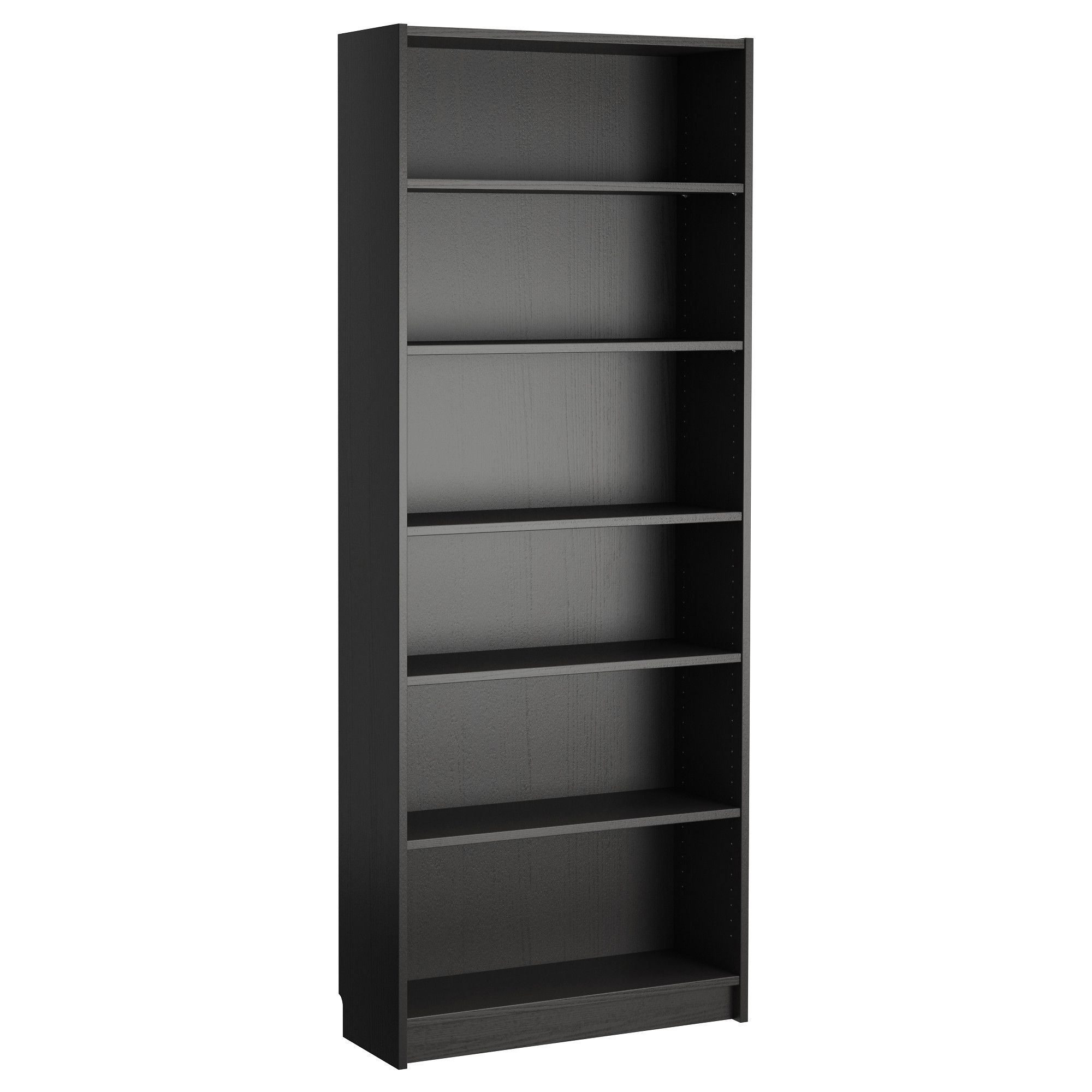 Black Bookcases With Glass Doors Pertaining To Newest Billy Bookcase – Black Brown – Ikea (View 5 of 15)