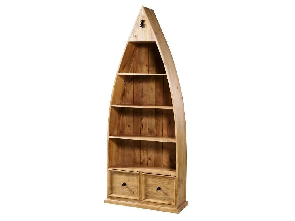 Boat Bookcases With Preferred Row Boat Bookshelf — Best Home Decor Ideas : Unique Shaped Boat (View 11 of 15)