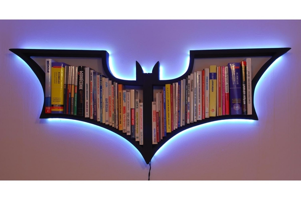 Bookshelf Regarding Famous Batman Bookcases (Photo 1 of 15)