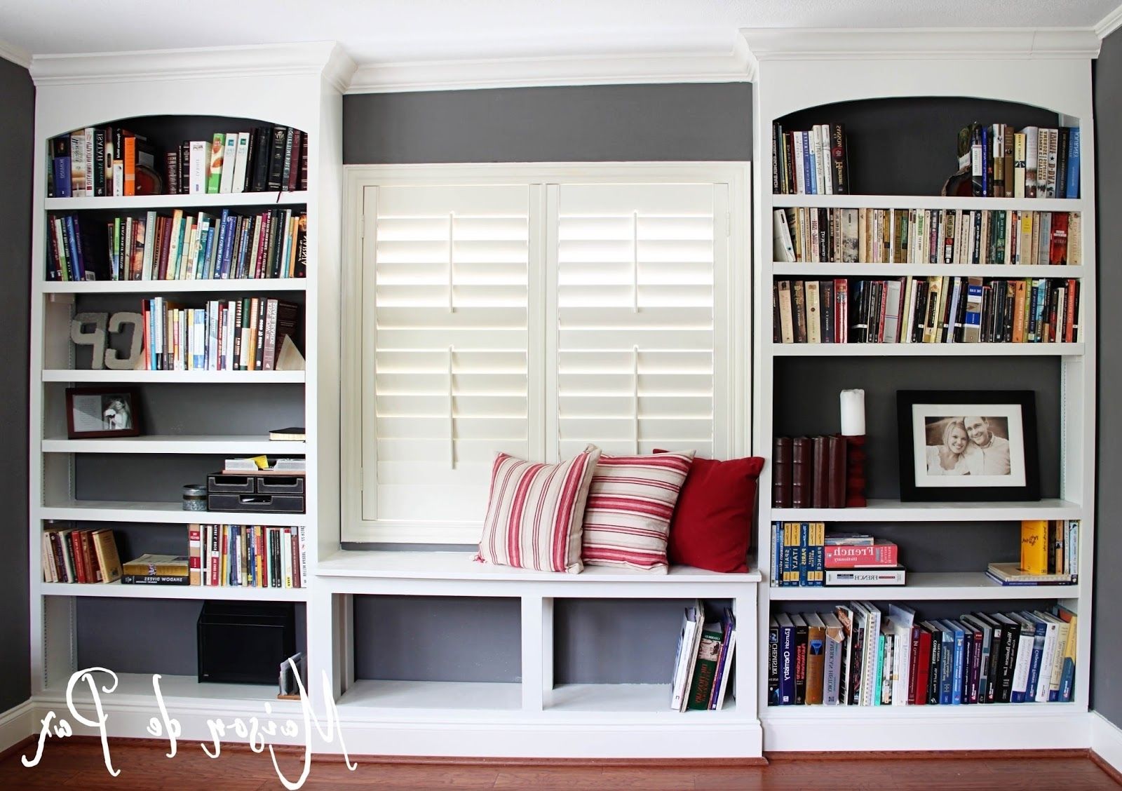Build Built In Bookcases With Latest Diy Built In Bookshelves – Maison De Pax (View 10 of 15)