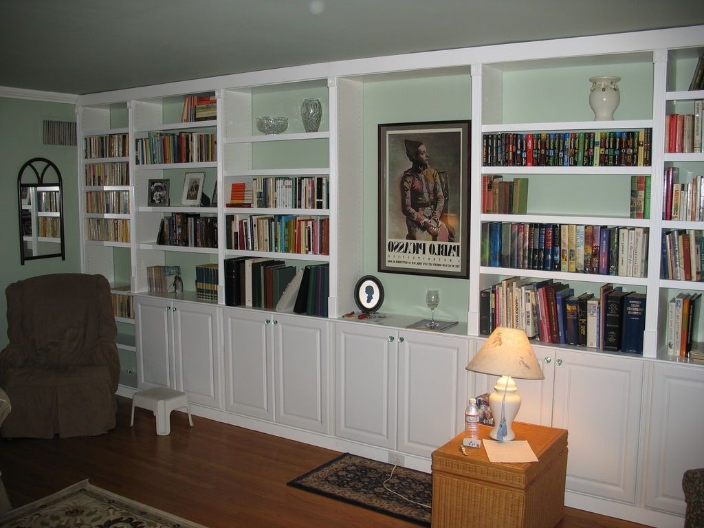Built In Book Cases: 5 Steps (with Pictures) Inside 2017 Build Built In Bookcases (View 4 of 15)