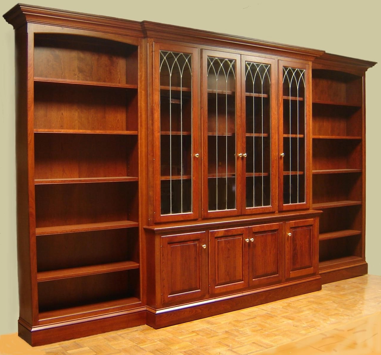 Classic Bookshelves For Popular Glass Doors : Classic Bookshelves With Glass Doors – Ana White (Photo 1 of 15)