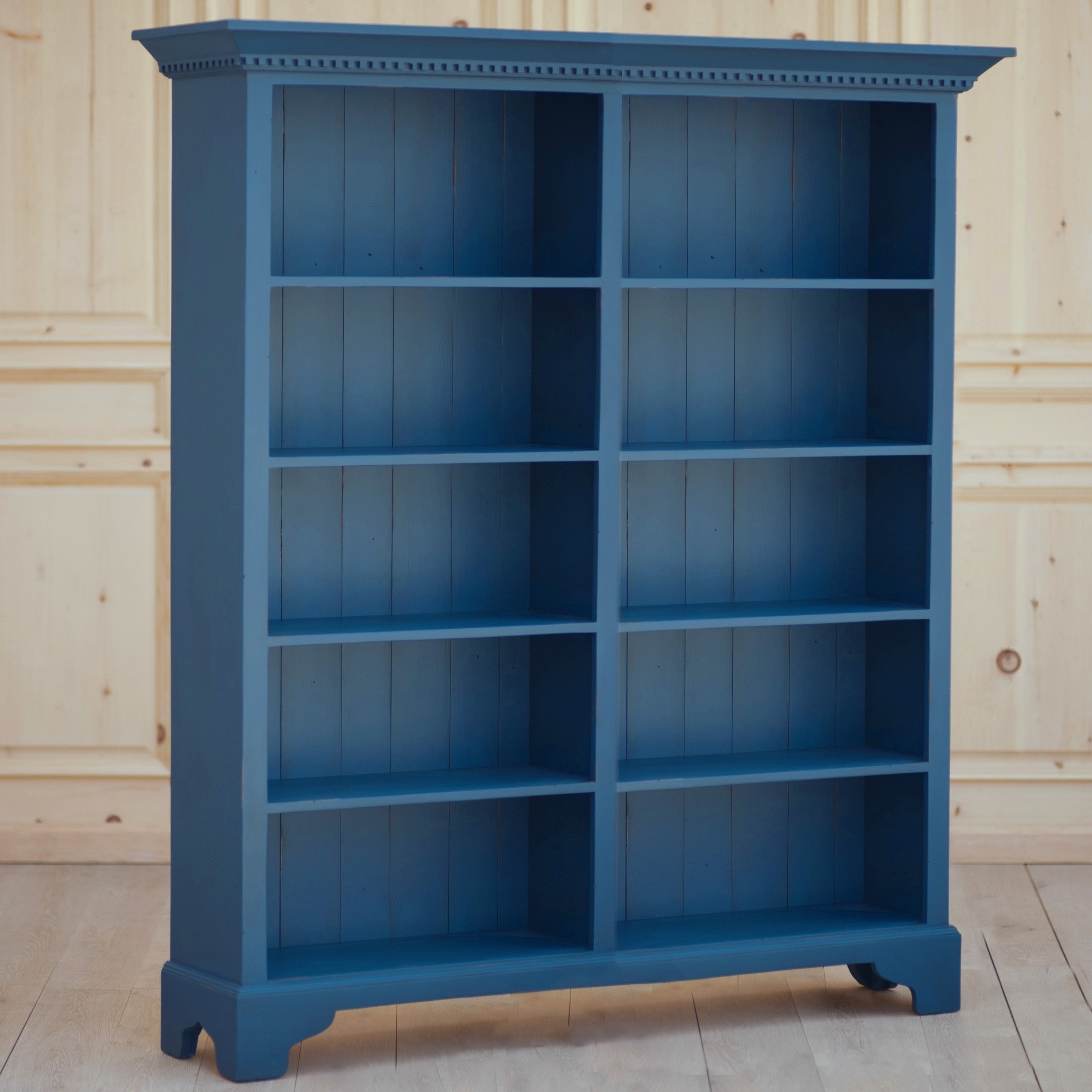 Coastal, Vintage And Farmhouse Inspired Bookcases, Armoires And Intended For Most Recently Released Blue Bookcases (Photo 1 of 15)