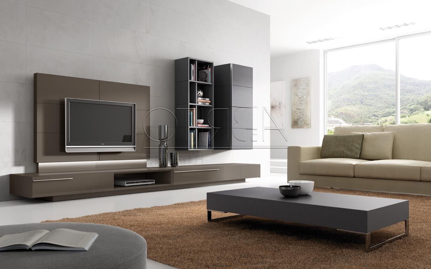 Contemporary Wall Units For Living Room – Wall Units Design Ideas Throughout 2017 Tv Wall Units (View 9 of 15)