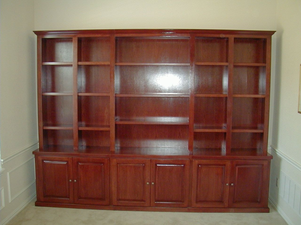 Current Bookcases – Fiorenza Custom Woodworking With Regard To Bookcases With Cupboards (View 4 of 15)