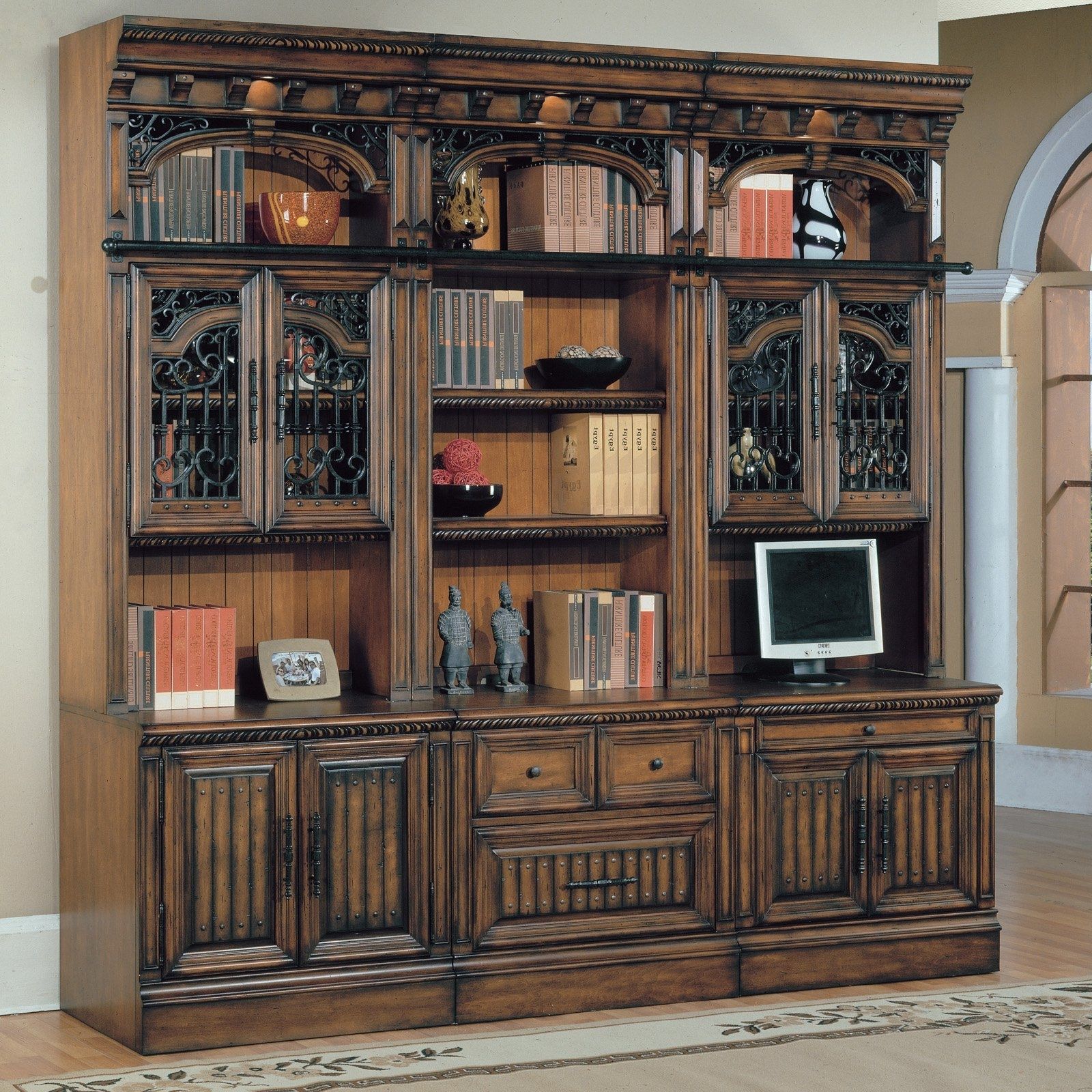 Current Vintage Bookcase With Glass Doors : Doherty House – Choosing Throughout Vintage Bookcases (View 11 of 15)
