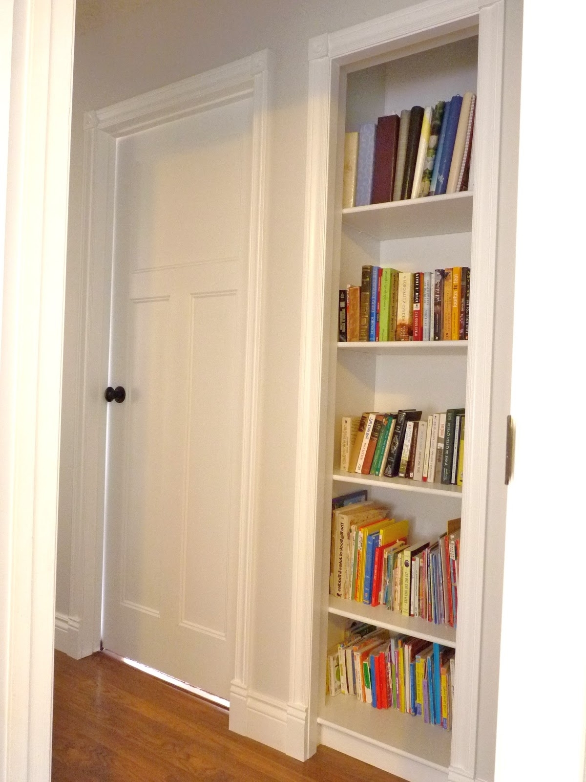 D I Y D E S I G N: Closet Bookshelf Throughout Well Liked Bookcases Cupboard (Photo 3 of 15)