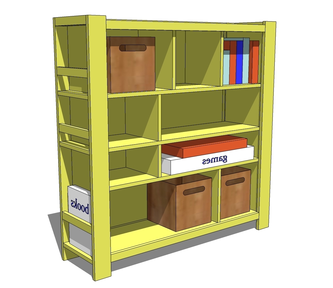 Diy Bookshelf Plans : Doherty House – Diy Bookshelf Design Within Widely Used Diy Bookcases Plans (Photo 3 of 15)