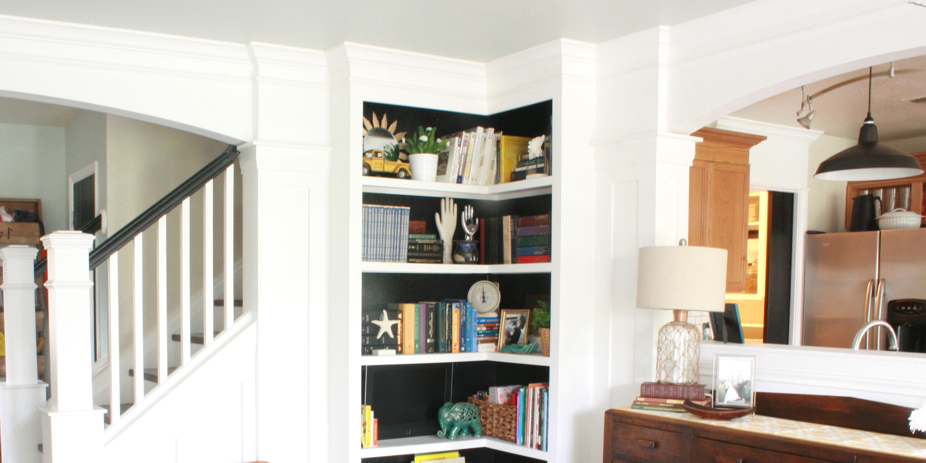 Diy Built In Bookcases Within Most Recent Build Your Own Corner Bookshelves (Photo 9 of 15)