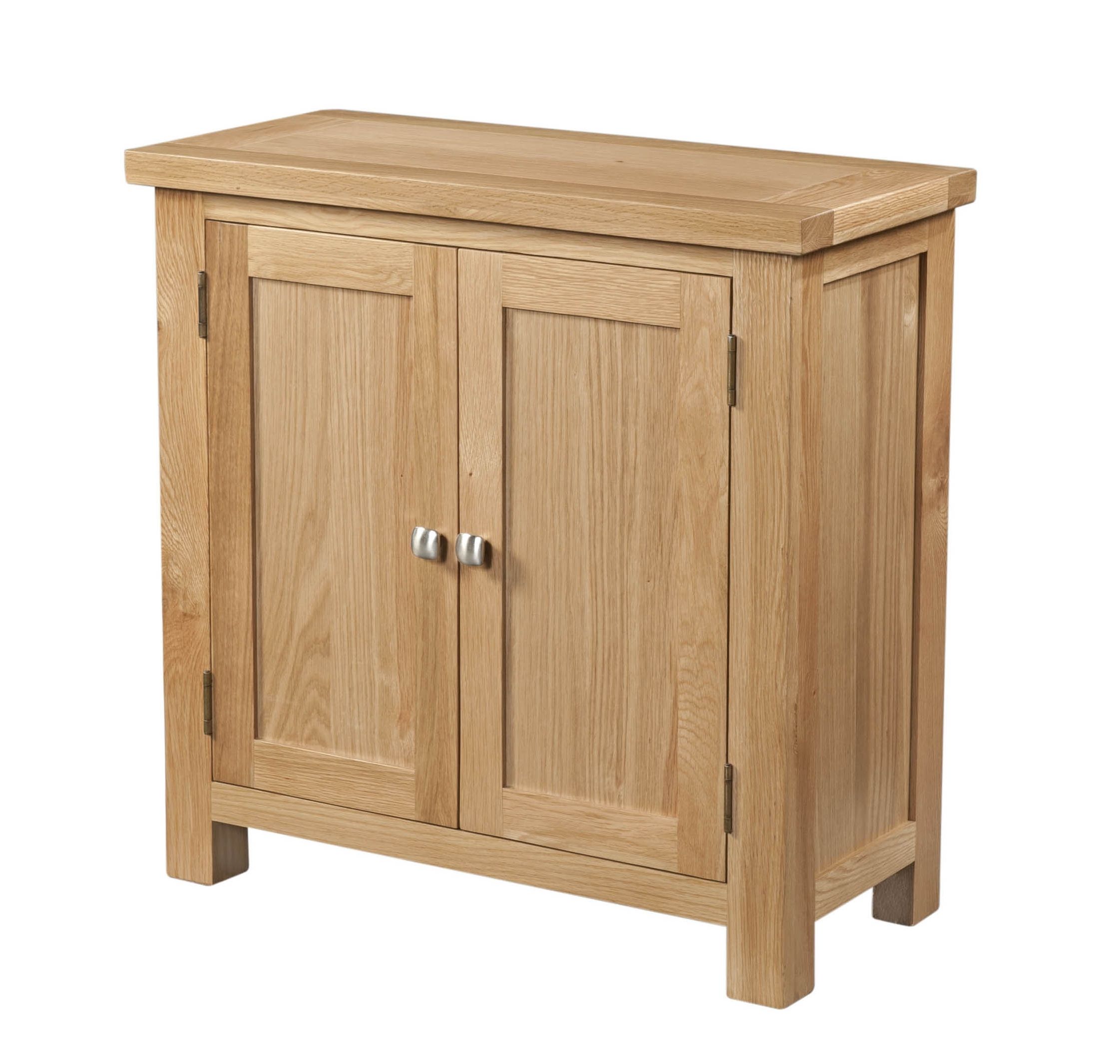 Dorset Dining & Occasional : Dorset Small Oak Cabinet With 2 Within Well Known Small Oak Cupboard (View 11 of 15)
