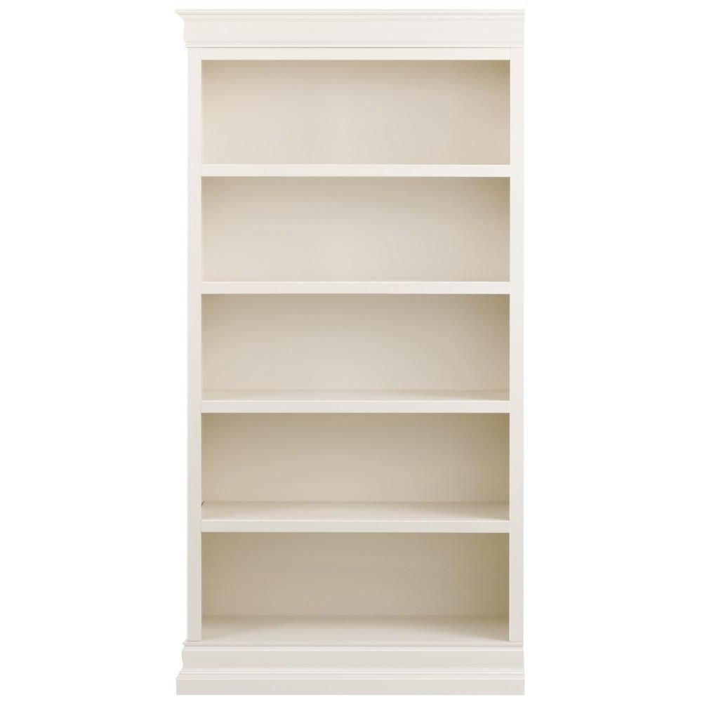 Famous Office Depot Bookcases Throughout Home Decorators Collection Louis Philippe Modular Right Polar (View 5 of 15)