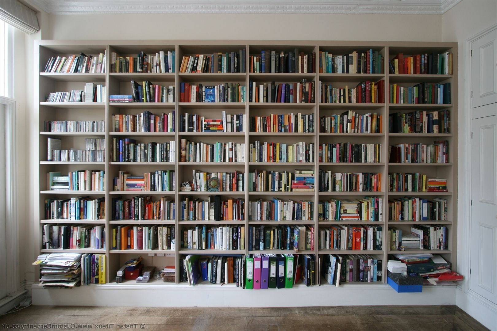 Fashionable First Bespoke Fitted Bookcase I Ever Built – Empatika For Bespoke Bookshelves (Photo 7 of 15)