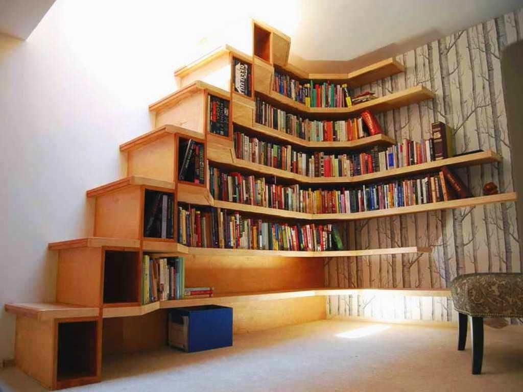 Fashionable Unique Bookcases Designs In Creative Contemporary Bookcase Designs Ideas — Contemporary (View 6 of 15)