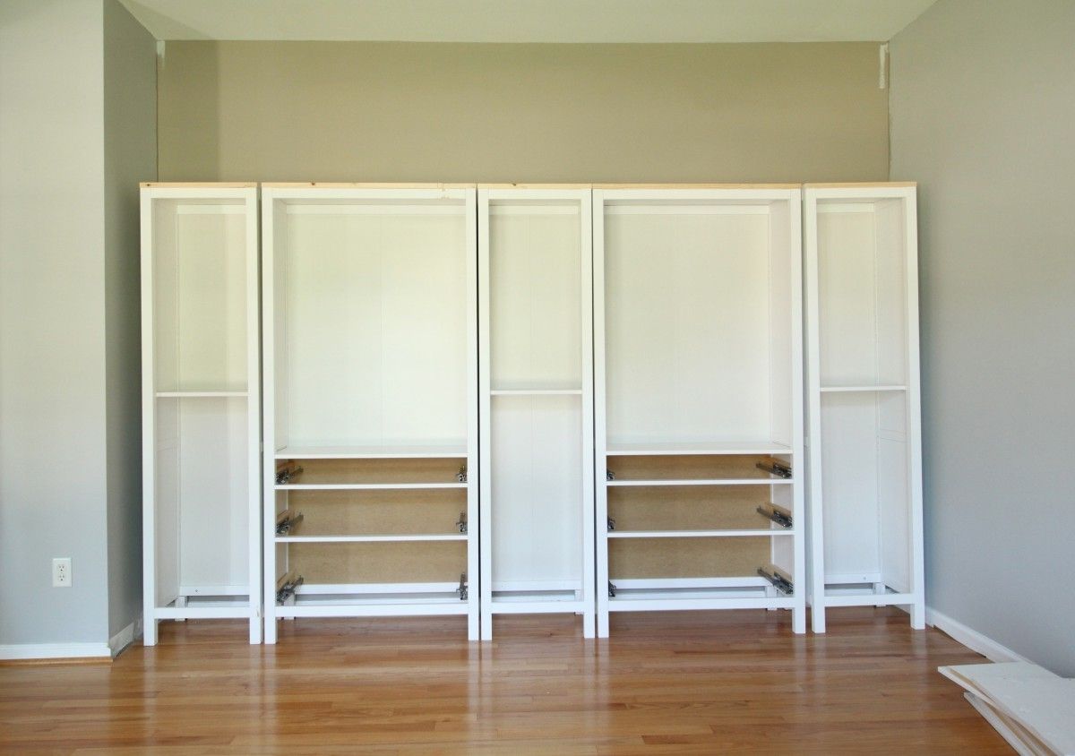 Favorite Ikea Hemnes Bookcases Pertaining To Diy Built In Bookcase Reveal (an Ikea Hack) – Studio 36 Interiors (View 15 of 15)