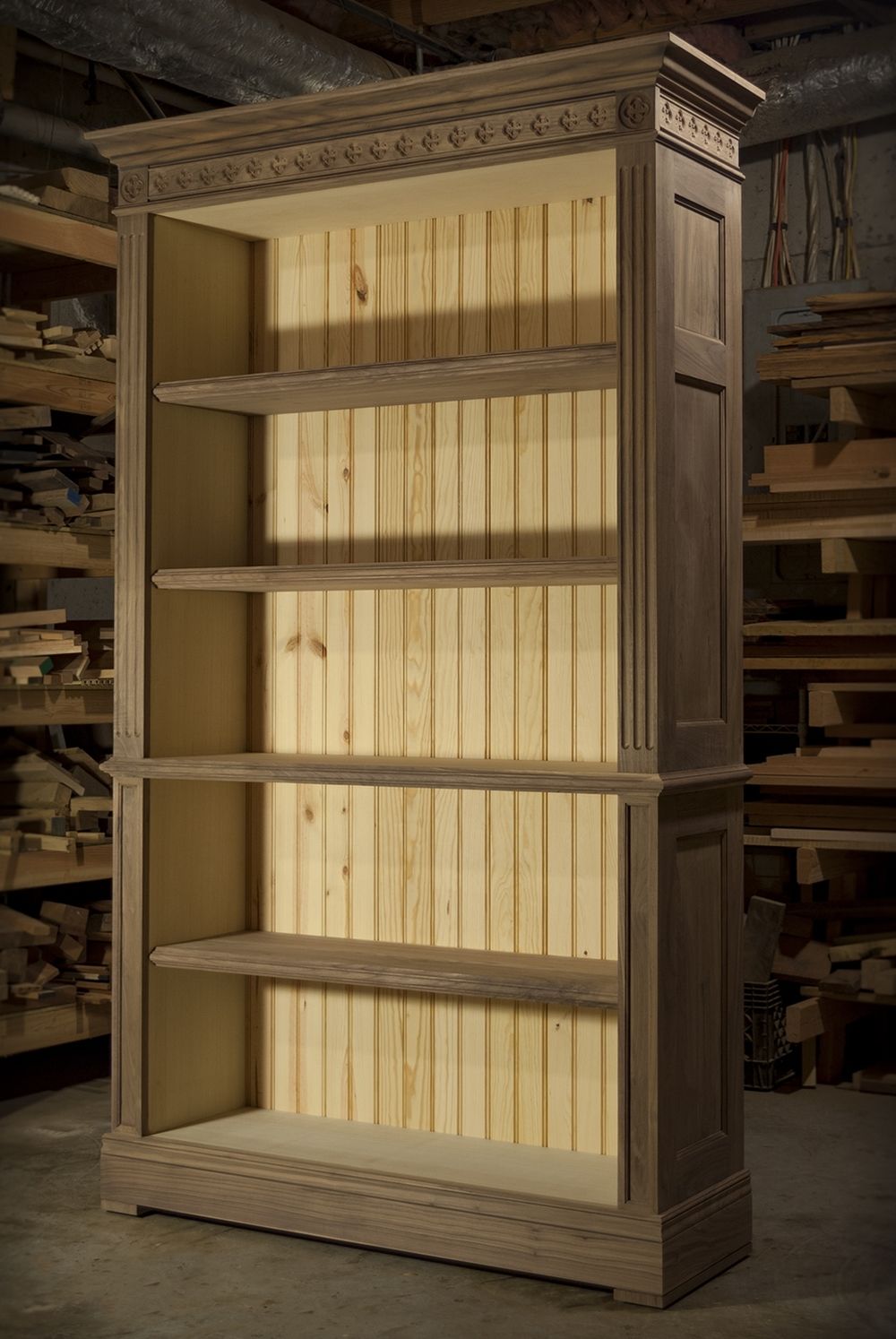 Favorite Traditional Bookshelves Designs With Atlanta, Ga Custom Bookcase & Library Design — Atlanta Custom (View 1 of 15)