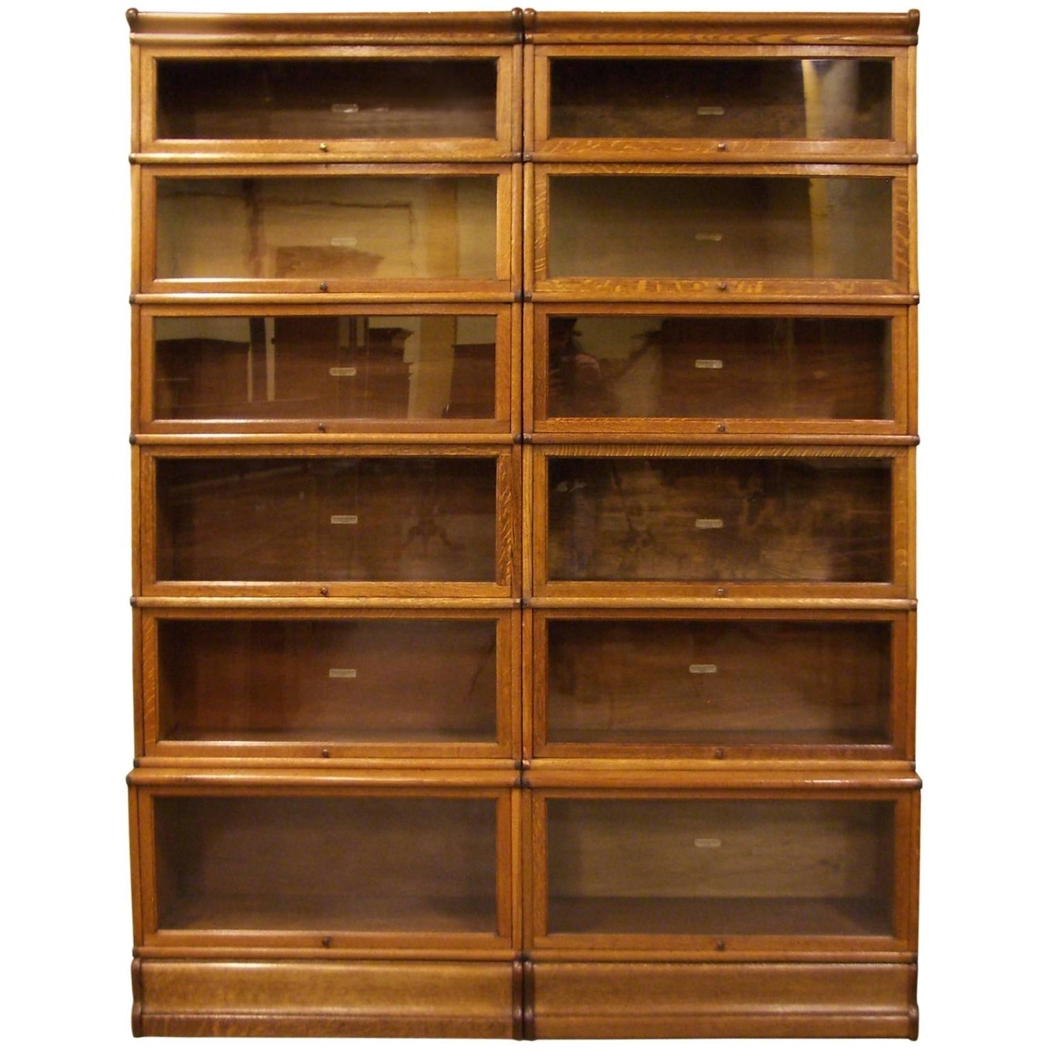 Globe Wernicke Bookcase Oak For Sale At 1stdibs Within Well Known Globe Wernicke Bookcases (Photo 1 of 15)