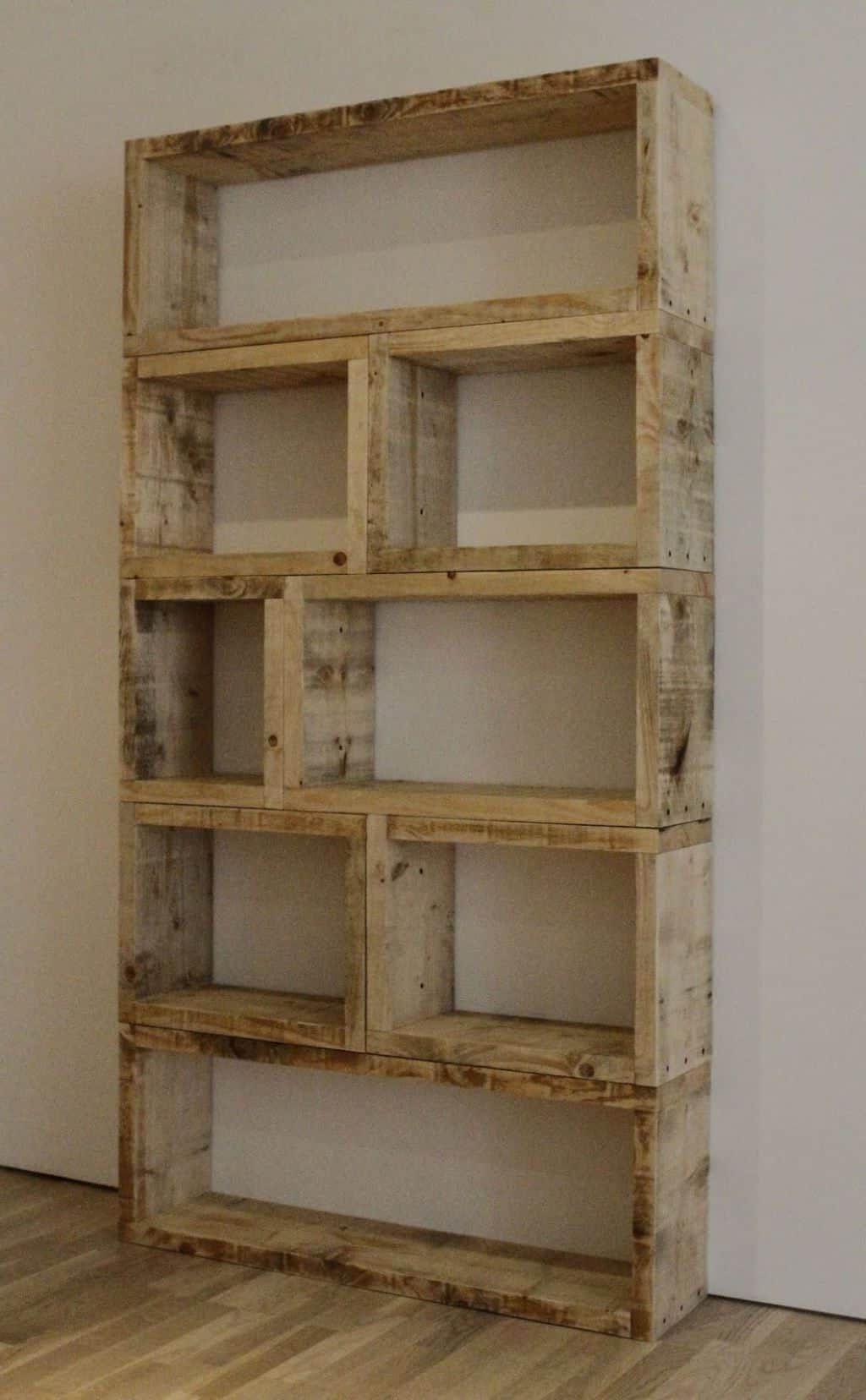 Handmade Bookshelves Intended For Favorite Wooden Handmade Bookshelves – Create Your Handmade Bookshelves (View 3 of 15)