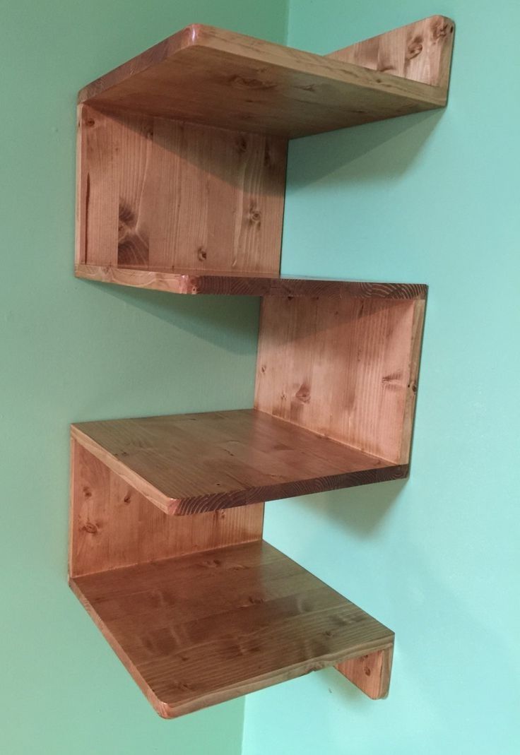 Handmade Wooden Shelves Throughout Well Known Best 25+ Corner Shelf Unit Ideas On Pinterest (View 1 of 15)