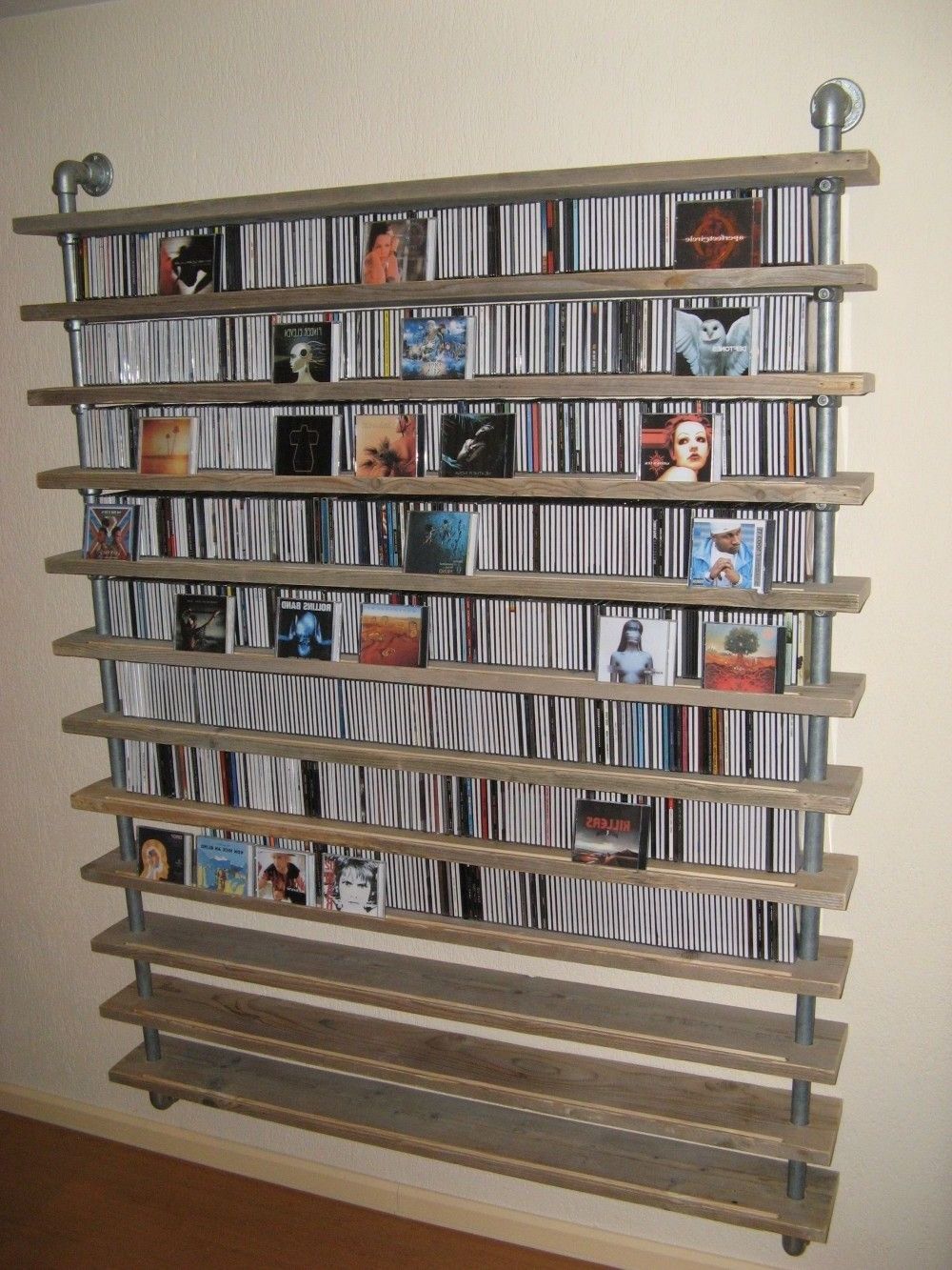 Have Too Many Dvds? Try These Clever Dvd Storage Ideas For In Recent Bespoke Cd Storage (View 14 of 15)