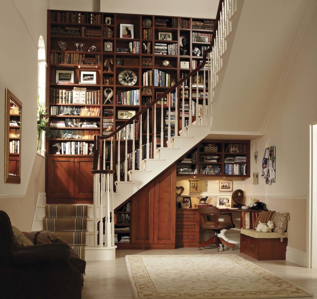 Home Library Furniture – Neville Johnson Pertaining To Famous Home Library Shelving (View 13 of 15)