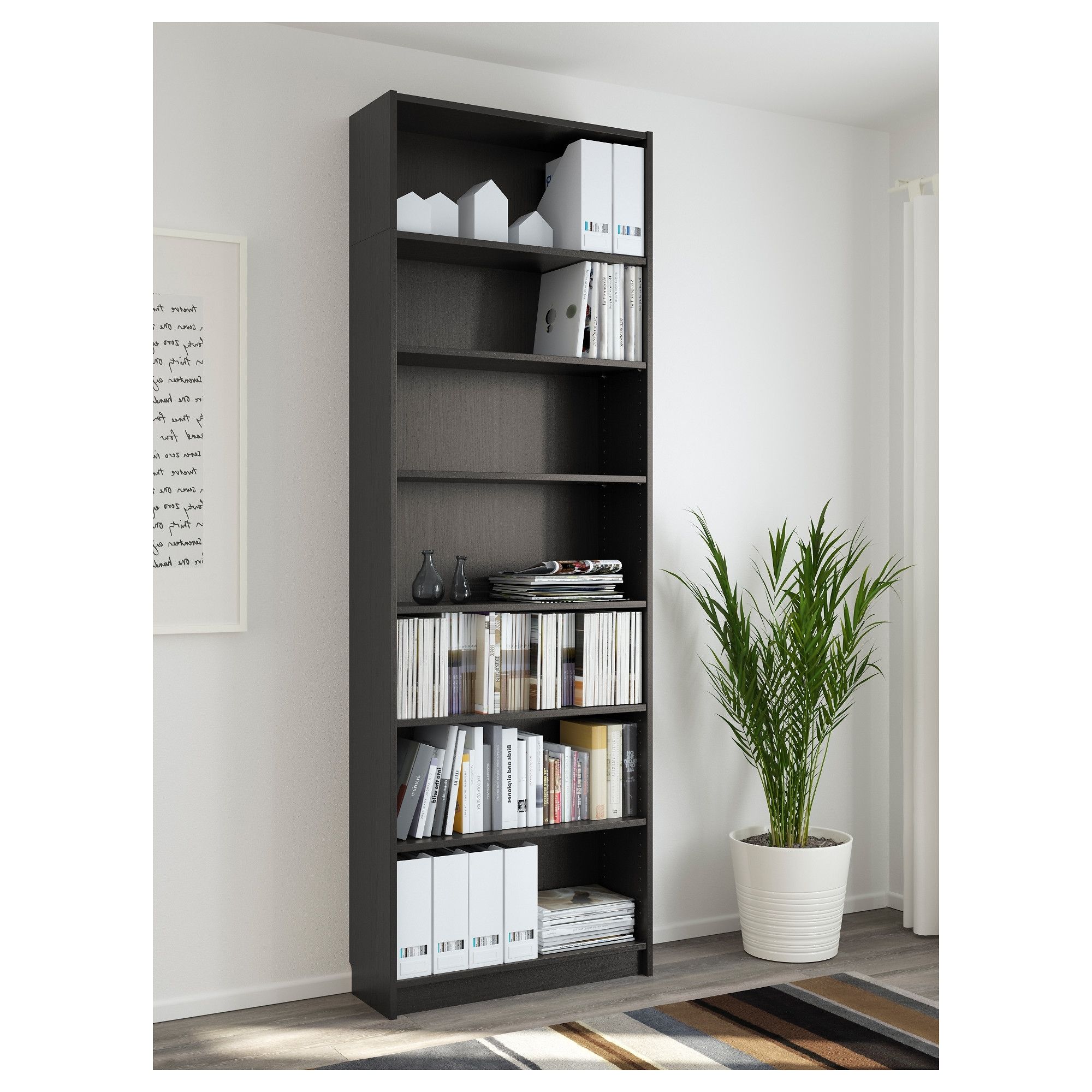 Ikea Bookcases Throughout Latest Billy Bookcase – Brown Ash Veneer – Ikea (View 11 of 15)