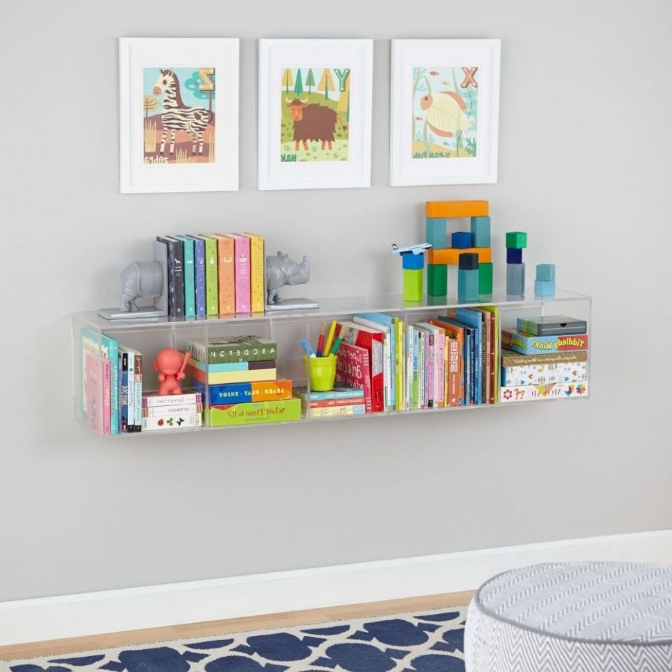 Land Of Nod Bookcases Regarding Well Known Furniture Home: Furniture Home Acrylic Bookcase Breathtaking Photo (View 8 of 15)