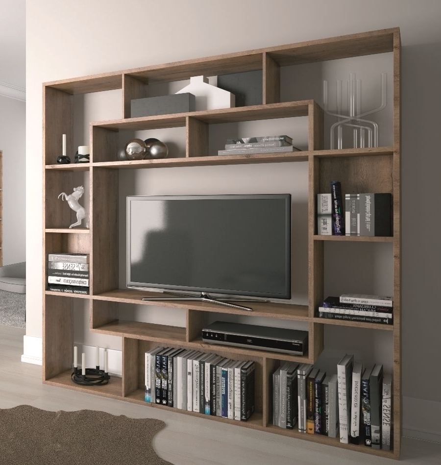 Large Bookshelves Units Inside Current Marvelous Showcase Designs For Small Living Room About Remodel In (Photo 14 of 15)