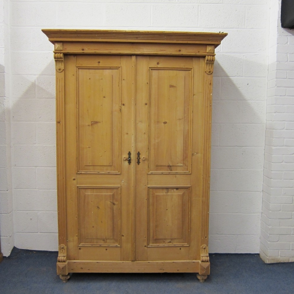 Latest Large Old Pine Cupboard With Shelves – Dismantles (Photo 1 of 15)