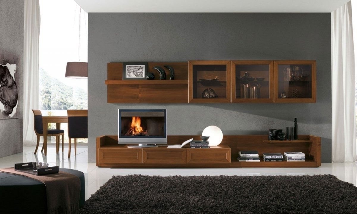Living Room. Living Room Wall Units With Storage: Awesome Living Within 2017 Wall Units For Living Room (Photo 7 of 15)