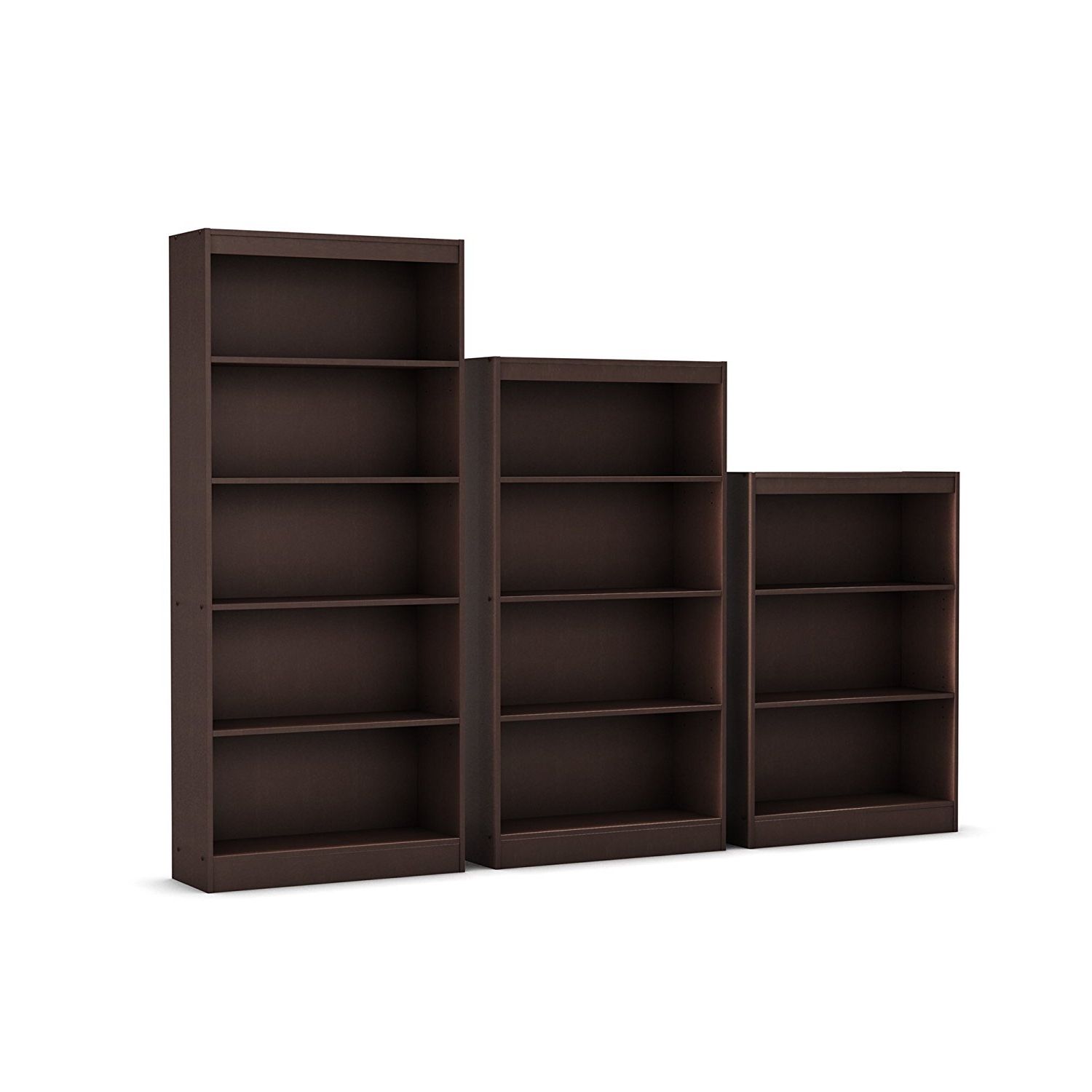 Most Popular Amazon: South Shore Axess Collection 4 Shelf Bookcase Pertaining To 4 Shelf Bookcases (View 3 of 15)