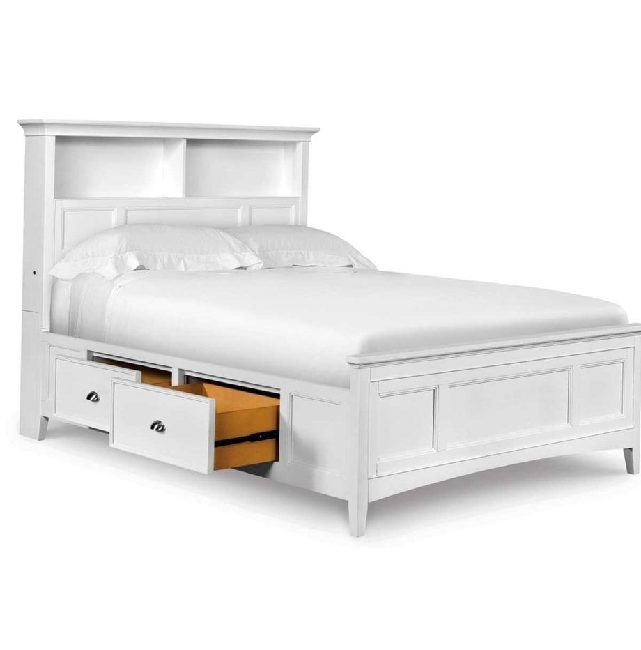 Most Popular Full Size Storage Bed With Bookcase Headboard And Headboards For For Full Size Storage Bed With Bookcases Headboard (View 12 of 15)
