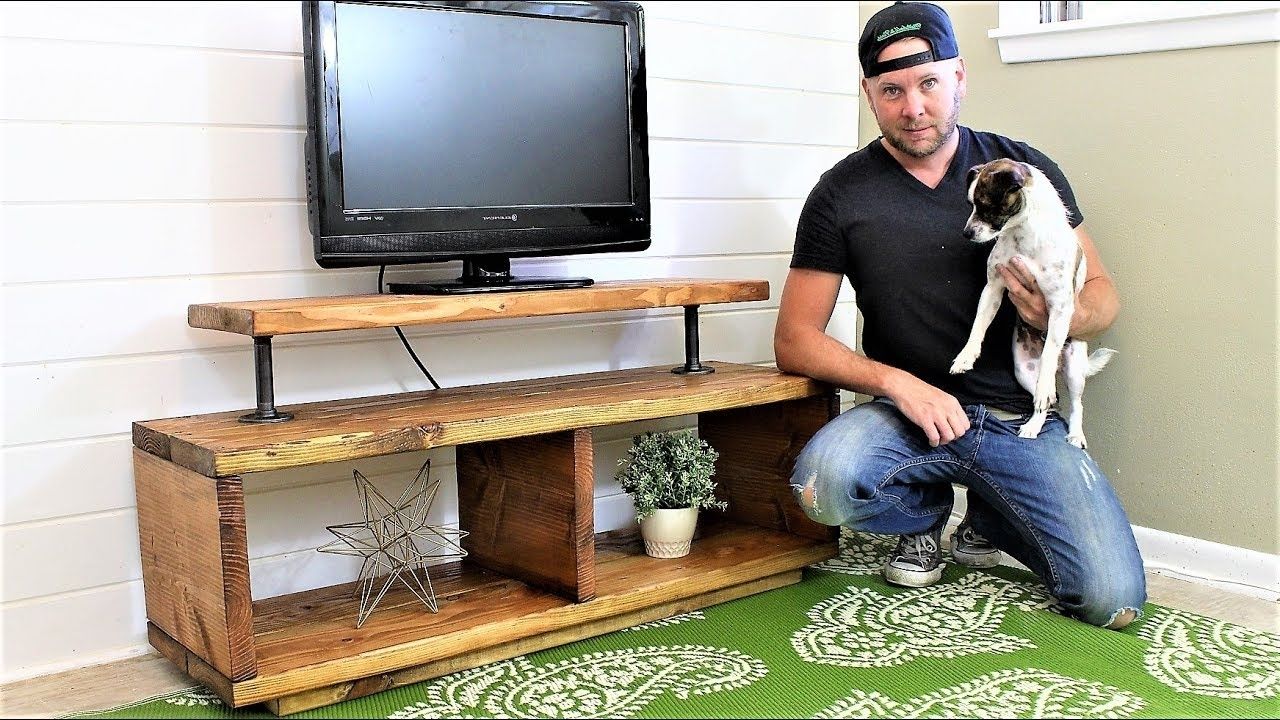 Most Popular The Super Easy Tv Stand – Diy Project – Youtube With Handmade Tv Unit (View 9 of 15)