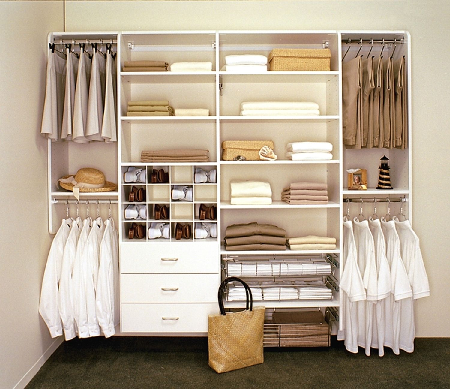 Most Recently Released Bedroom Wardrobes Storages Intended For Closet Storage : Modern Wadrobe Bedroom Storage Cabinets Wall (Photo 11 of 15)