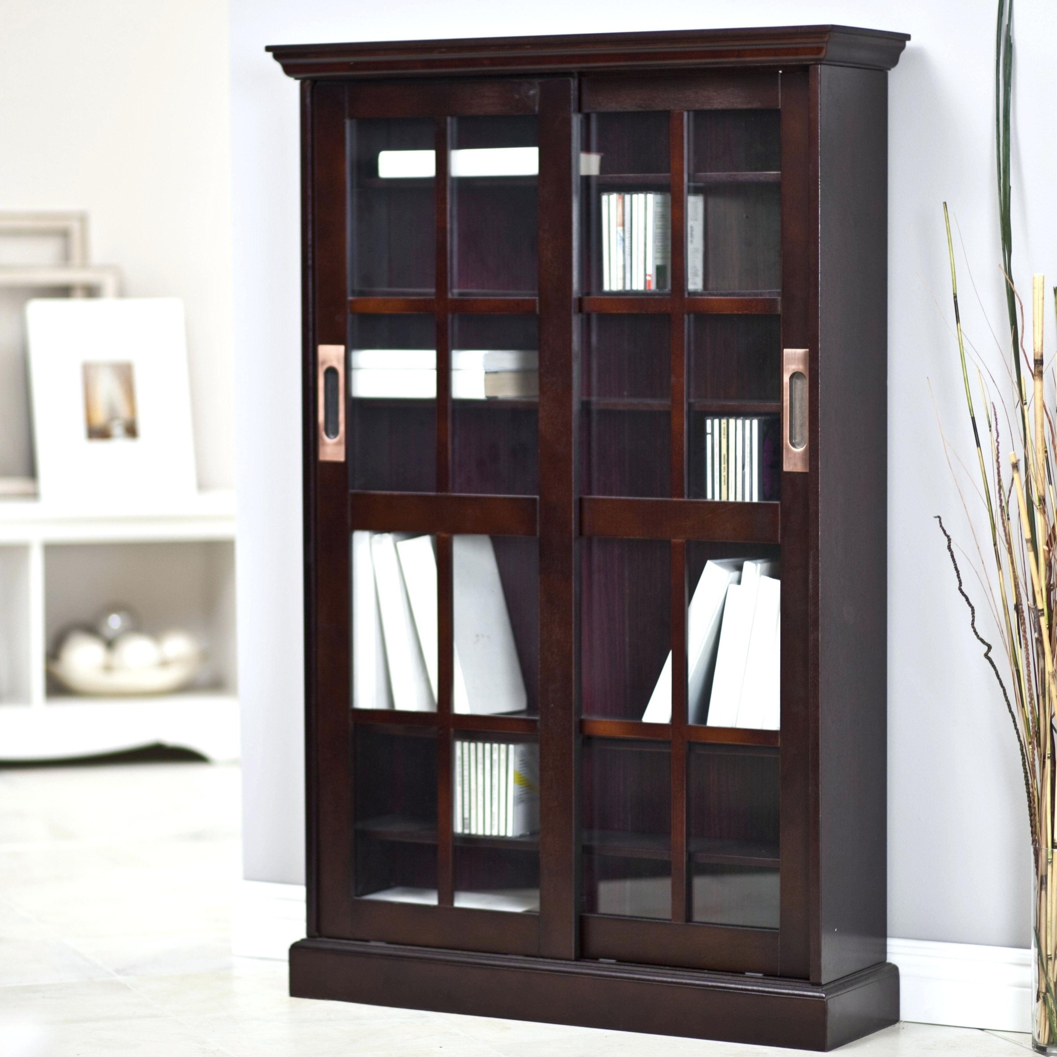Most Recently Released Bookcases With Sliding Glass Doors With Regard To Decoration: Bookcase Sliding Glass Doors (View 12 of 15)