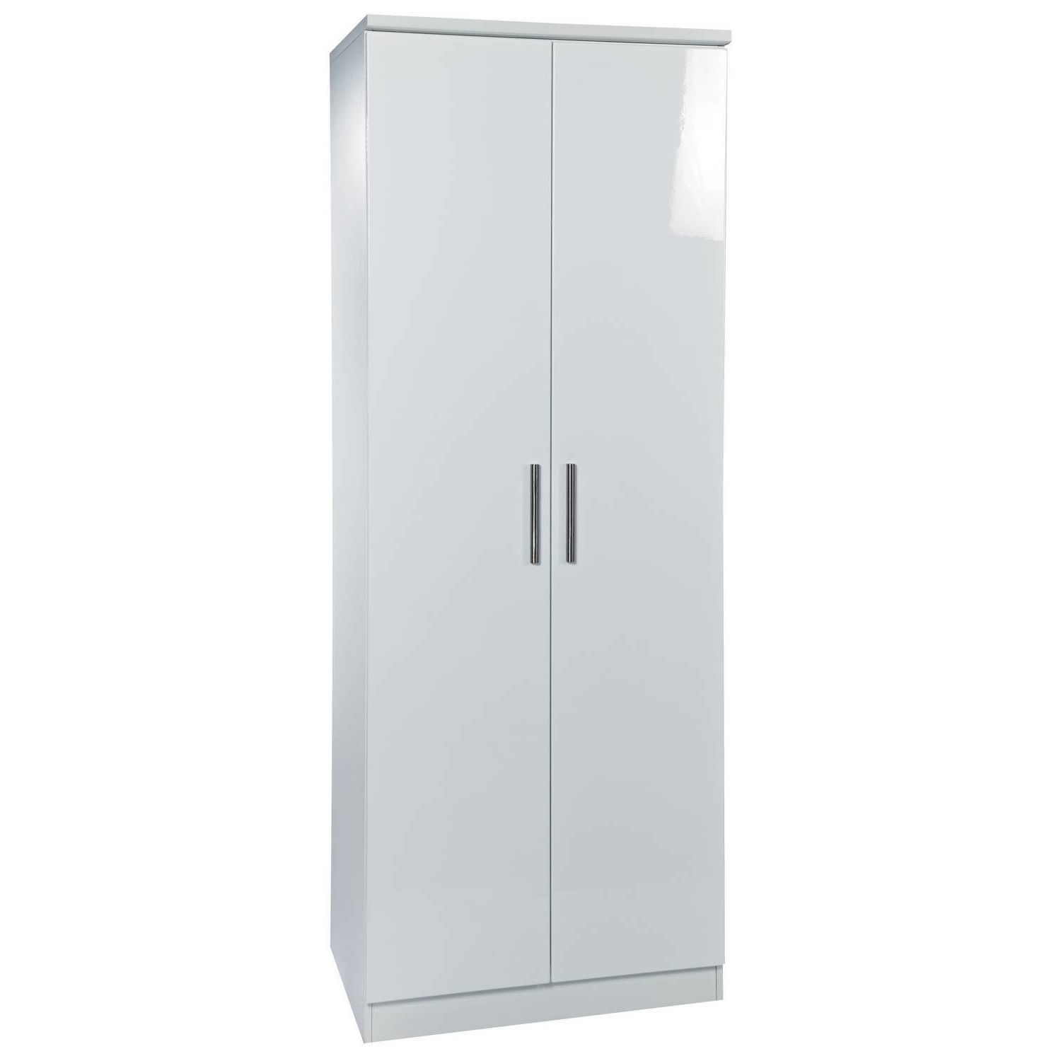 Most Recently Released Kensington 2ft6 Double Hanging Robe B/b In Tall Double Hanging Rail Wardrobes (View 9 of 15)