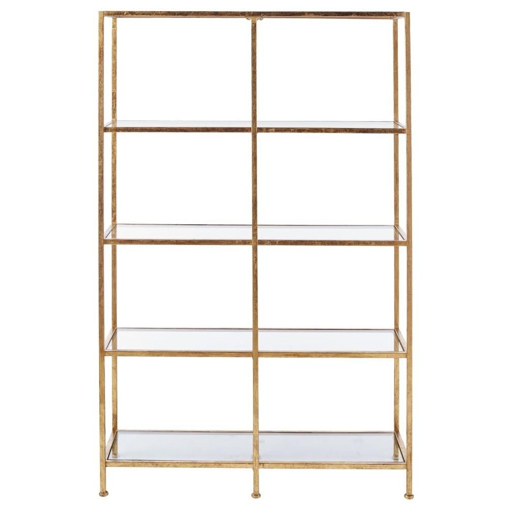 Most Up To Date Gold Bookcases Intended For Home Decorators Collection Bella Aged 40 In (View 5 of 15)