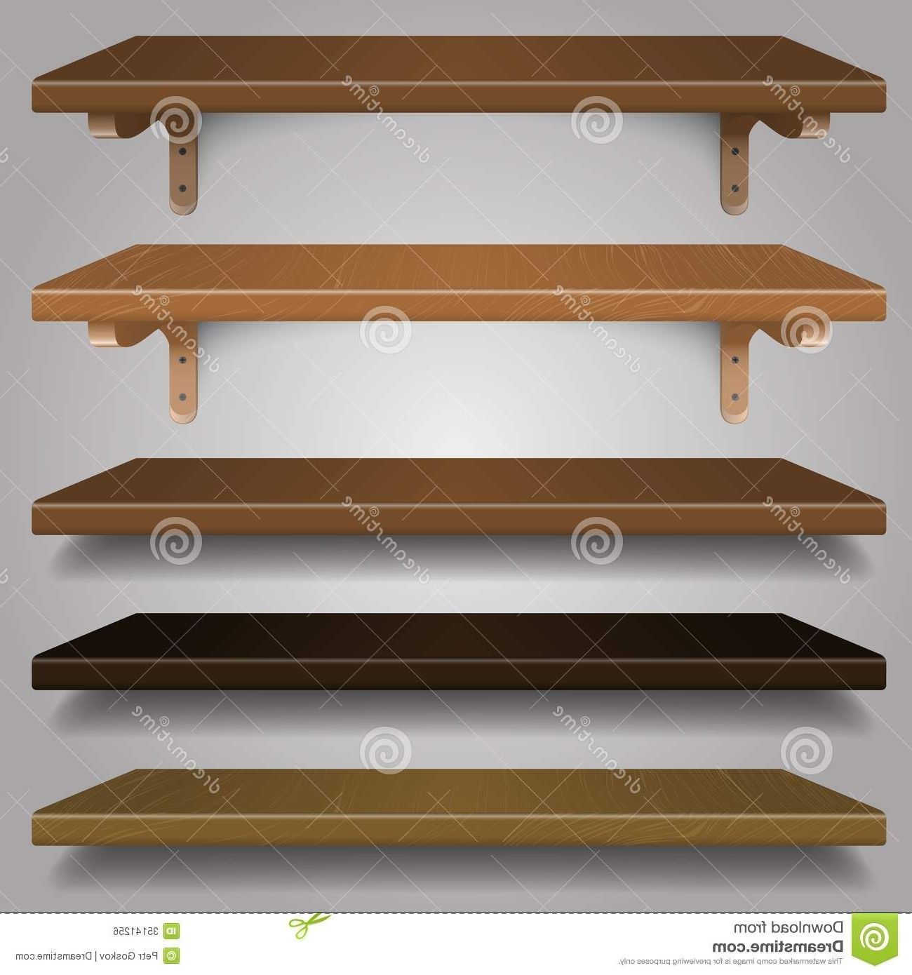 Most Up To Date Ingenious Inspiration Ideas Wood For Shelves Stylish Design Vector Intended For Wood For Shelves (View 5 of 15)