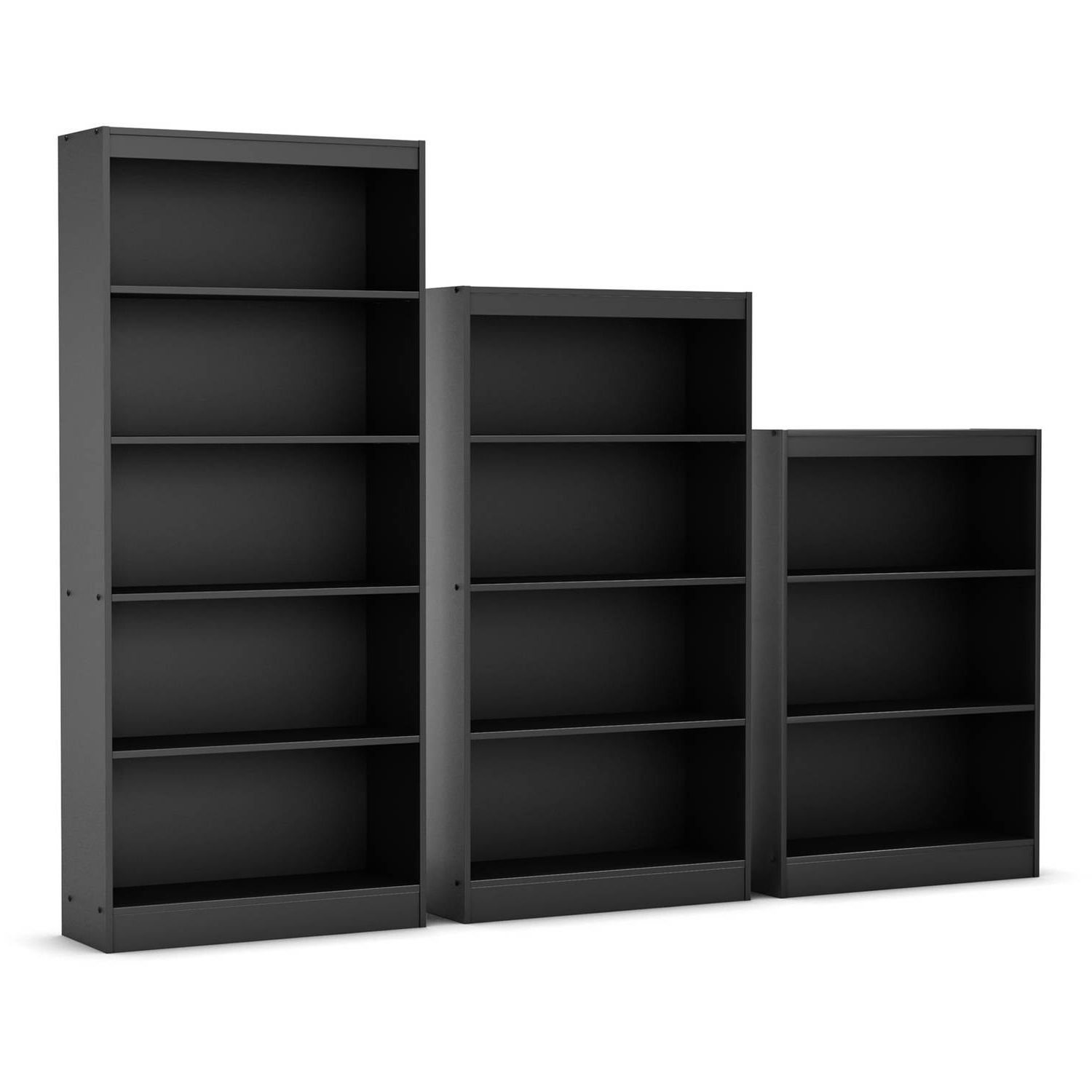 Most Up To Date South Shore Smart Basics 4 Shelf 56" Bookcase, Multiple Finishes For South Shore Bookcases (View 9 of 15)